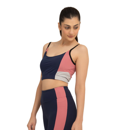 Femme Fit Sports Bra - Navy