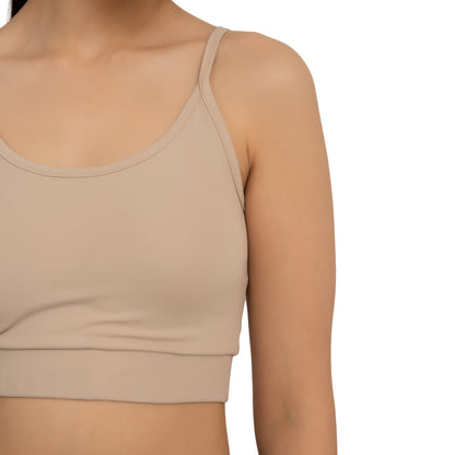 Brace Solid Bra - Skin