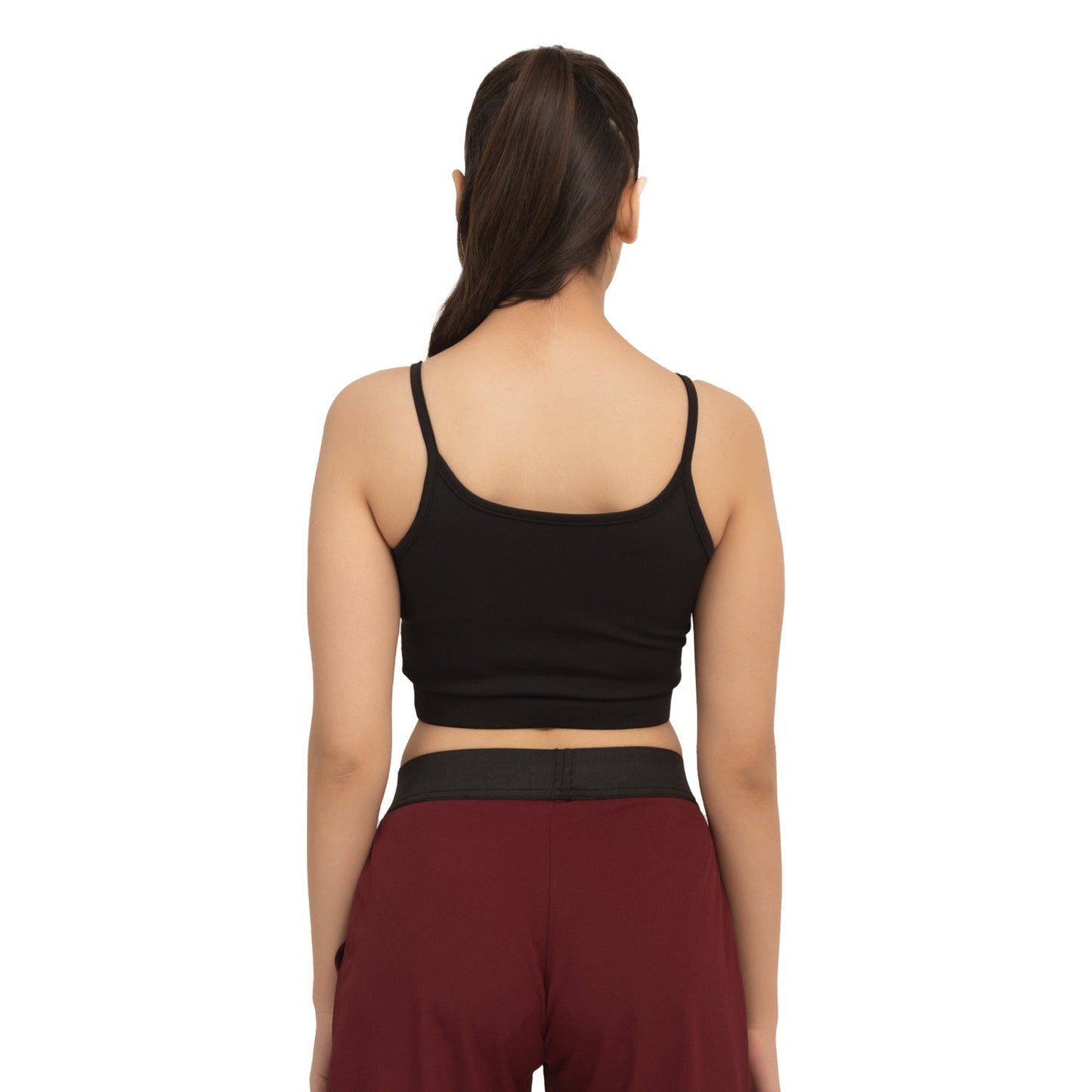 Brace Solid Bra - Black