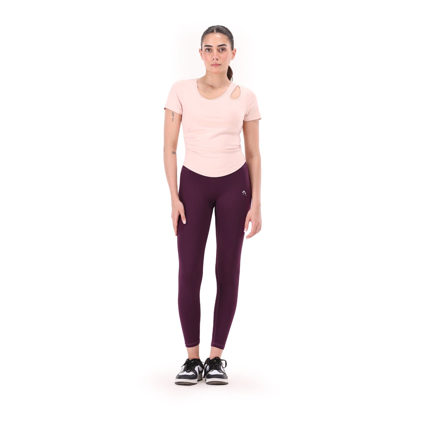 Selene Leggings - Dark Plum Purple