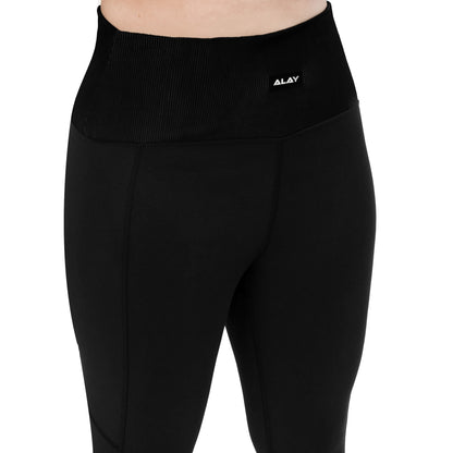 Grip Core Leggings - Black