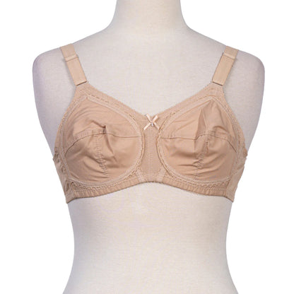 Lingerie Gentle Classic Cotton Bra - Skin