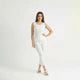 Belleza Lingerie Thermal Tights - White