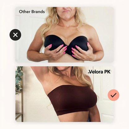 Full-Coverage Seamless Bandeau Bra