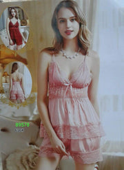2 Pcs Sexy Short Nighty