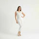 Belleza Lingerie Thermal Tights - White